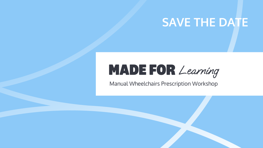 Manual Wheelchair Prescription Workshop