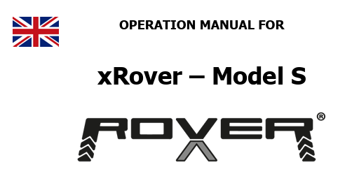 Volter xRover Operation Manual