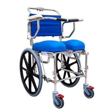 K-Care Rehab Self Propel Mobile Shower Commode