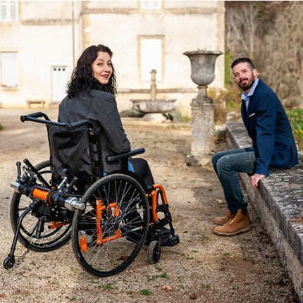 Light Drive Folding Power System for Wheelchairs